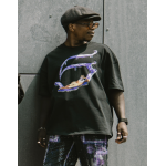 Oversized tričko Sawcy z těžké bavlny přední S