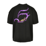 Oversize tričko Sawcy z těžké bavlny zadní XXL