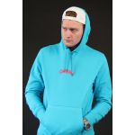 Mikina CANDY TOWN - tyrkysová XL