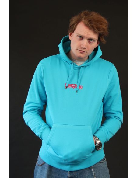 Mikina CANDY TOWN - tyrkysová