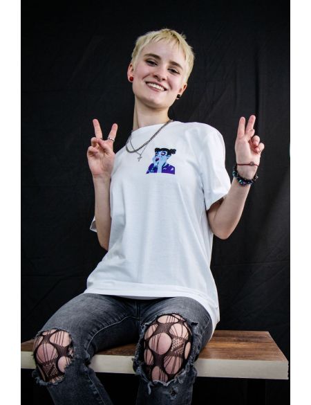 Tričko Vibe LSD - bílé