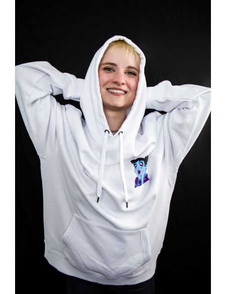 Mikina Vibe LSD - bílá