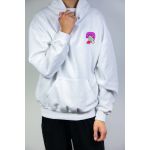 Mikina Vibe MUSHROOMS - bílá S