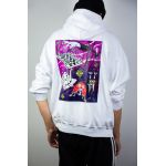 Mikina Vibe MUSHROOMS - bílá S