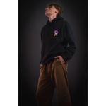 Mikina Vibe MUSHROOMS - černá S