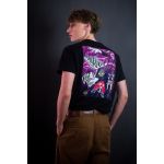 Tričko Vibe MUSHROOMS - černé S