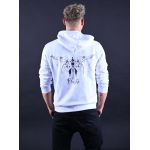 Mikina THE FIASKO Moth - bílá M